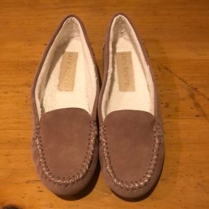 Jack Rogers sherpa lined Millie moccasins